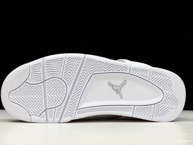 1st Kicks Retro 308497-100 Air 4 Jordan Money Pure 0717